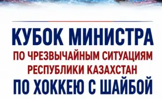 Хоккейный кубок: спасатели на льду Алматы!