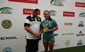 Серебро чемпионата Азии укрепляет позиции женской сборной Казахстана по регби на континентальной арене