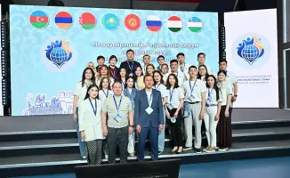 Открытие Международного молодежного форума налоговых служб СНГ в Шымкенте
