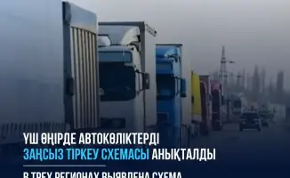 Аресты и ущерб в 705 млн тенге: последствия незаконной регистрации грузовых автомобилей в трех регионах