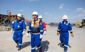 Новая буровая установка на Карачаганаке запущена