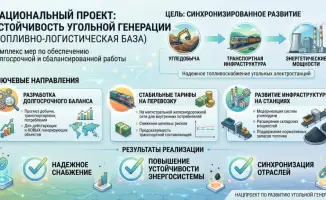 Создание устойчивой топливно-логистической базы для угольной генерации