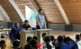 Спортивные баталии без насилия: полиция Жамбылской области на страже законности