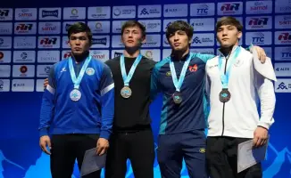 Алматы: Золото, серебро и бронза на ковре борьбы!