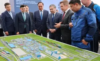 Новый завод по производству серной кислоты на 800 тысяч тонн в год запущен в Жамбылской области