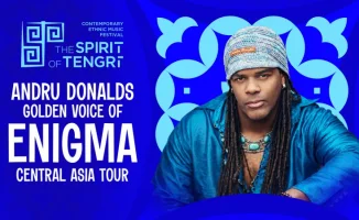 Legendary Voice Enigma Andru Donalds to Headline The Spirit of Tengri in Almaty