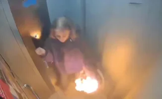 Сургут: девушка оказалась в огненном плену из-за взрывного пауэрбанка в лифте