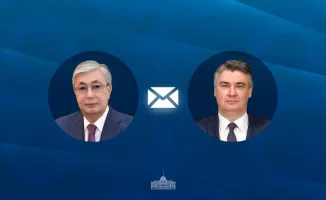 Токаев укрепляет дипломатические связи с Хорватией, поздравляя с Днём государственности